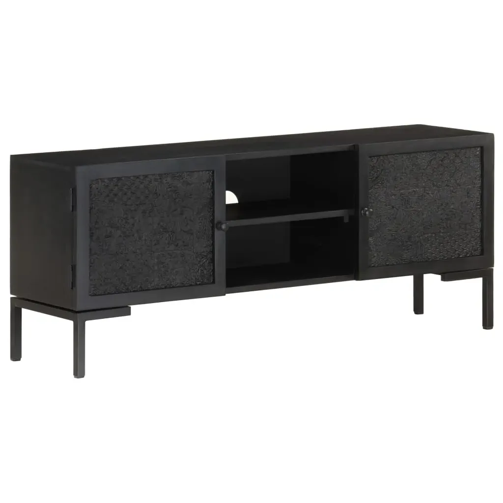 Durango TV Cabinet 115x30x46 cm Solid Mango Wood Price