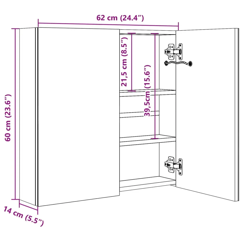 LED Bathroom Mirror Cabinet Price