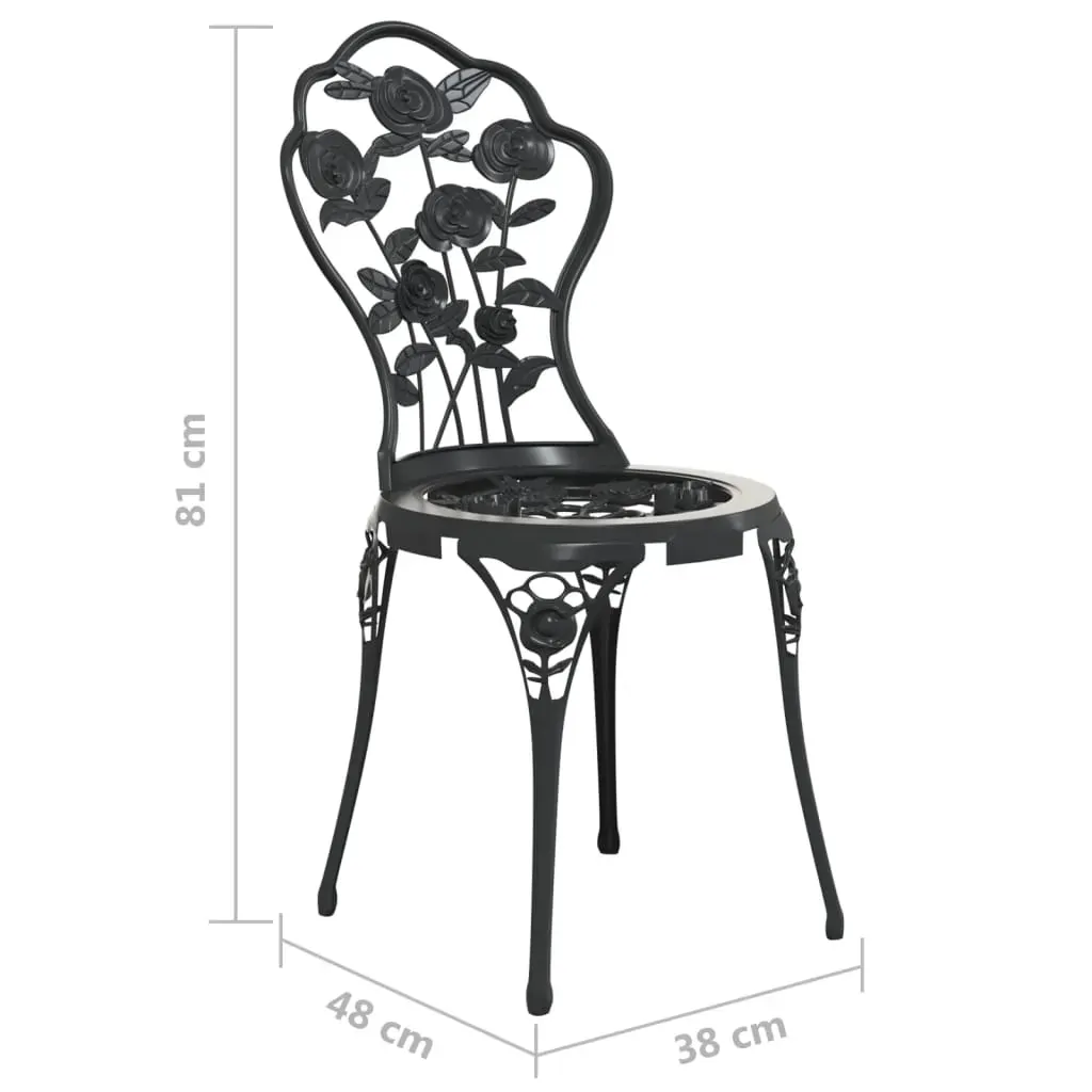 3 Piece Bistro Set Cast Aluminium Price