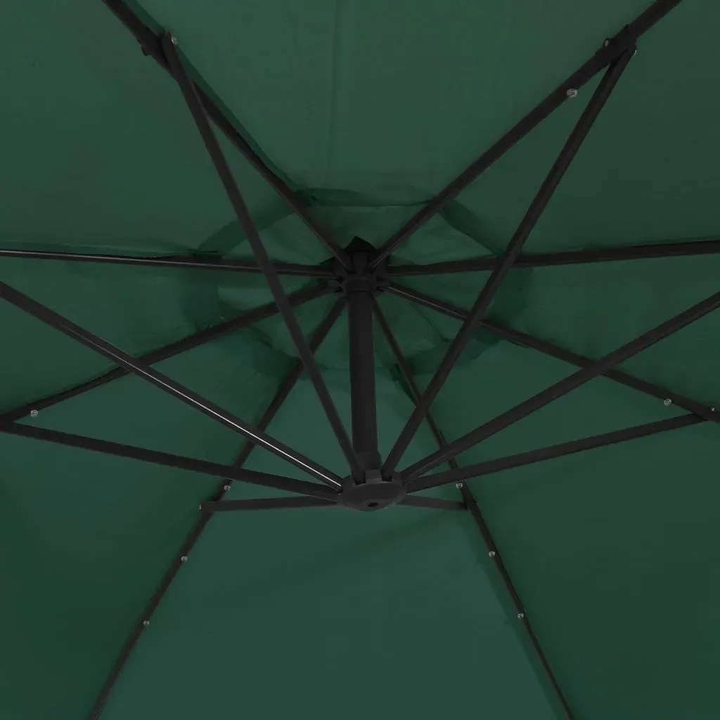 Hanging Parasol with LED Lighting Metal Pole Price