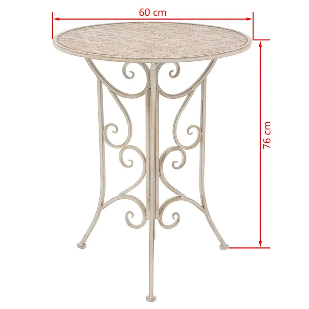 3 Piece Bistro Set Steel Price