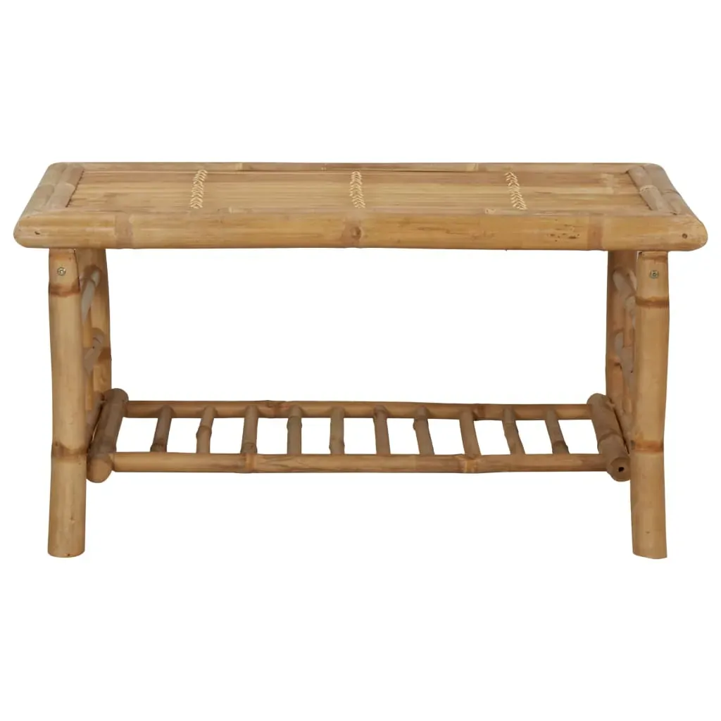 4 Piece Garden Lounge Set with Cushions Bamboo Price