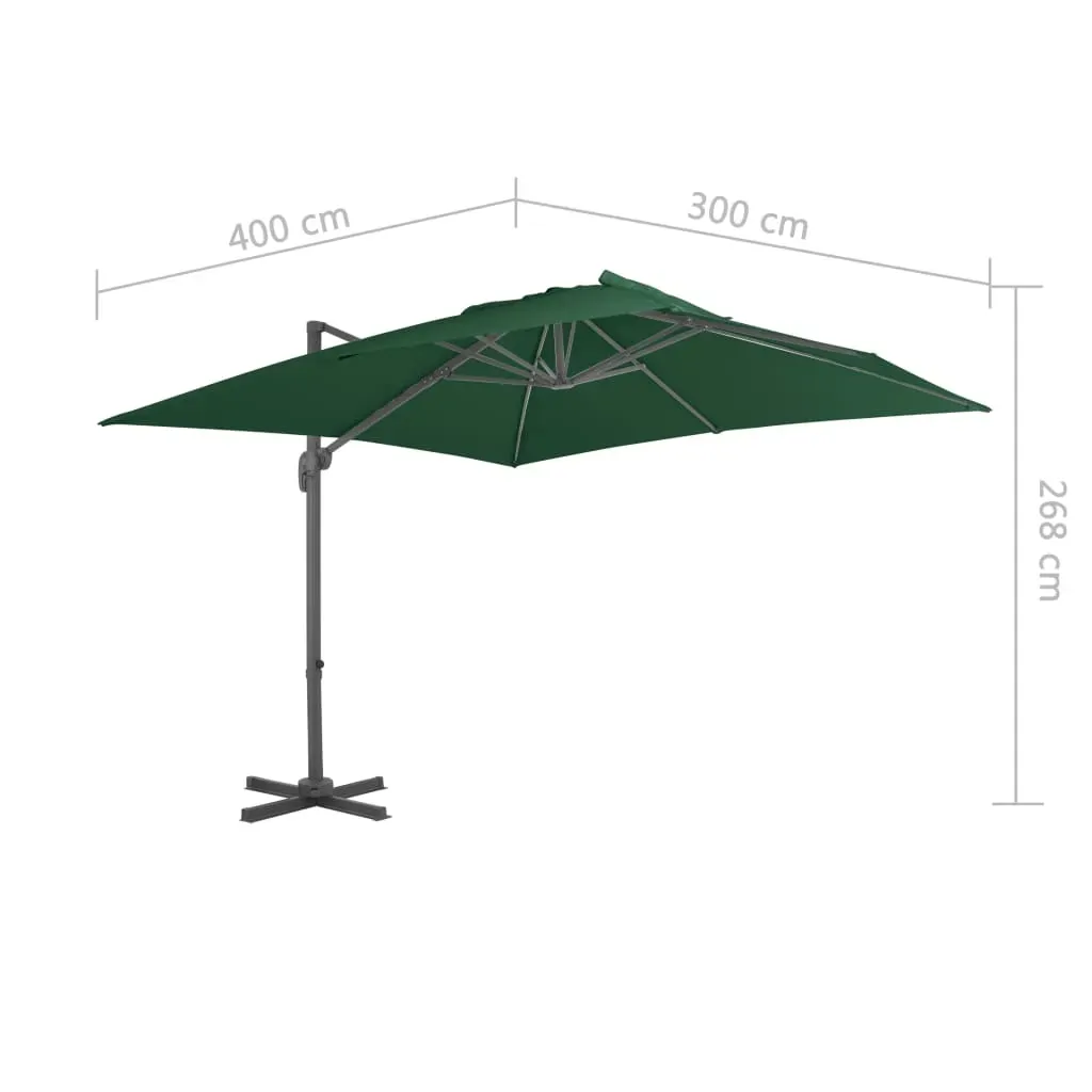 Cantilever Umbrella with Aluminium Pole Price