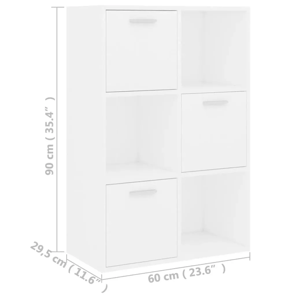 Storage Cabinet 60x29.5x90 cm Engineered Wood Price