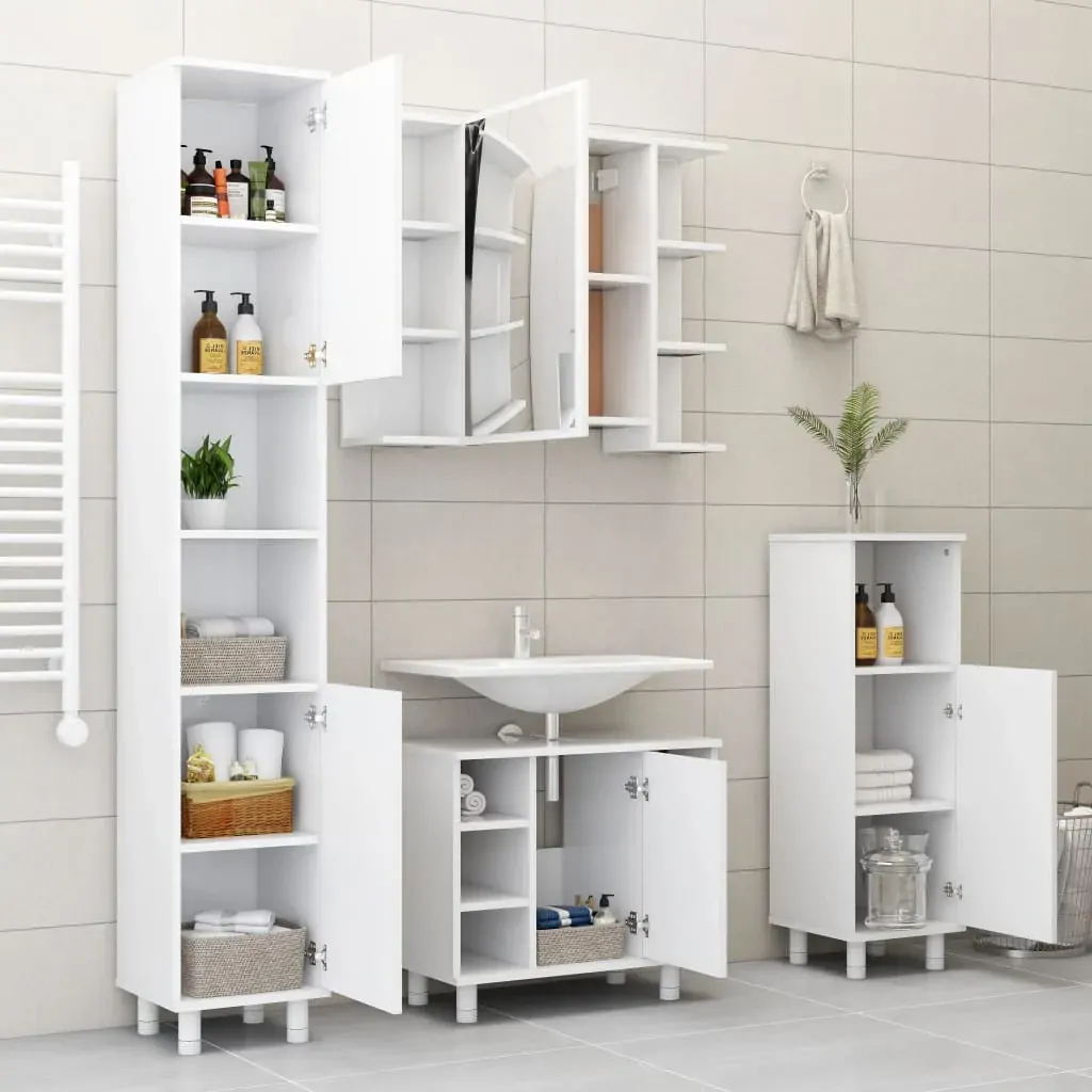 Bathroom Cabinet 30x30x95 cm Engineered Wood Price