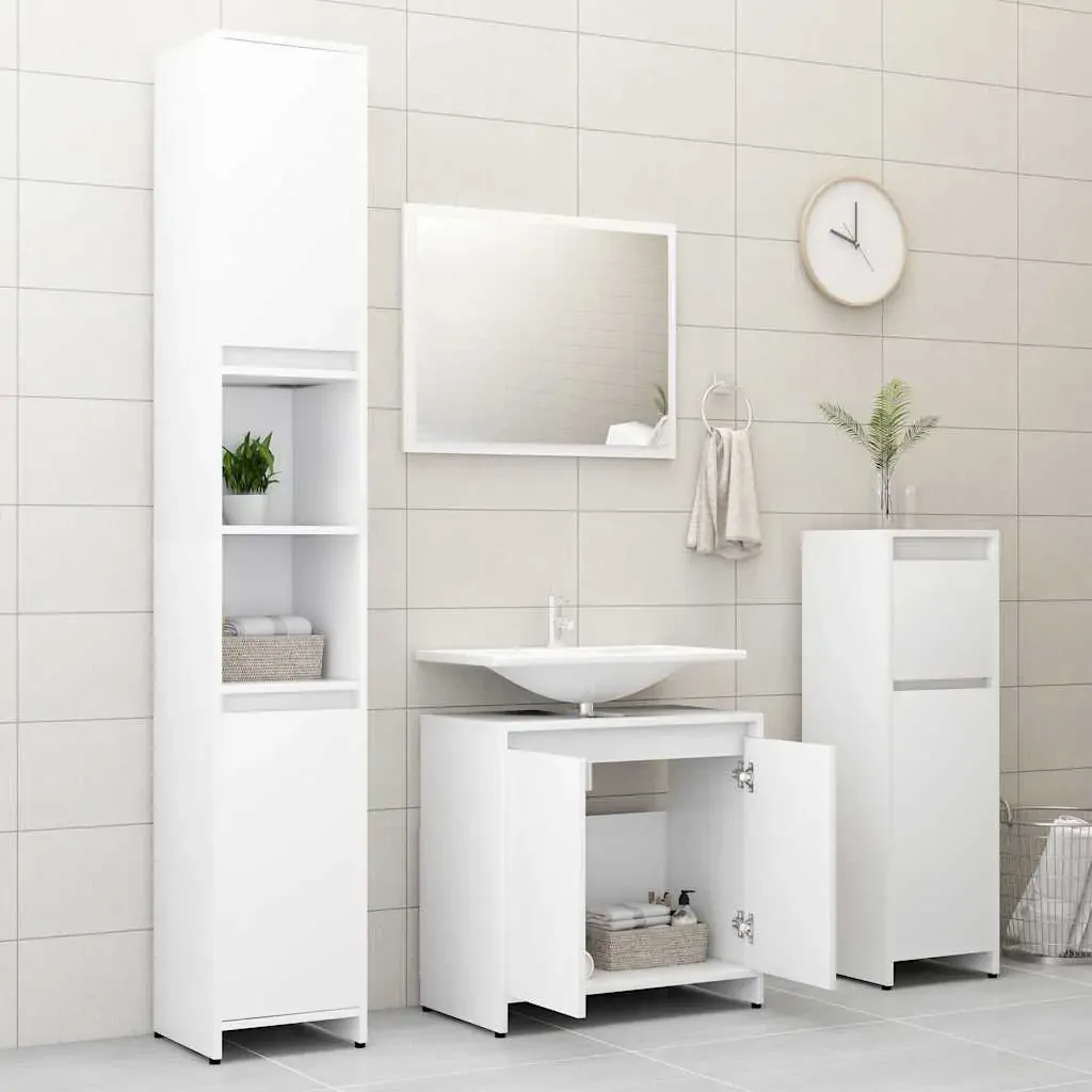Bathroom Furniture Set Engineered Wood Price