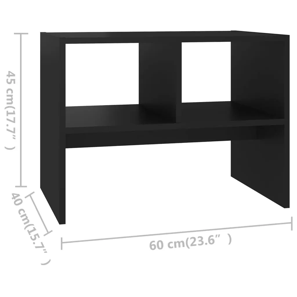 Crawford Side Table 60x40x45 cm Engineered Wood Price