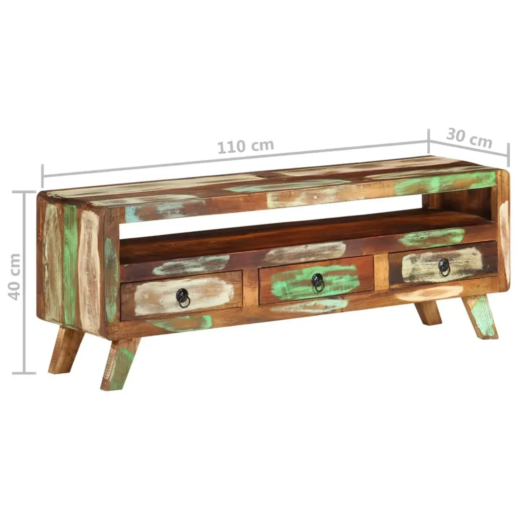 Bracknell TV Cabinet Multicolour 110x30x40 cm Price