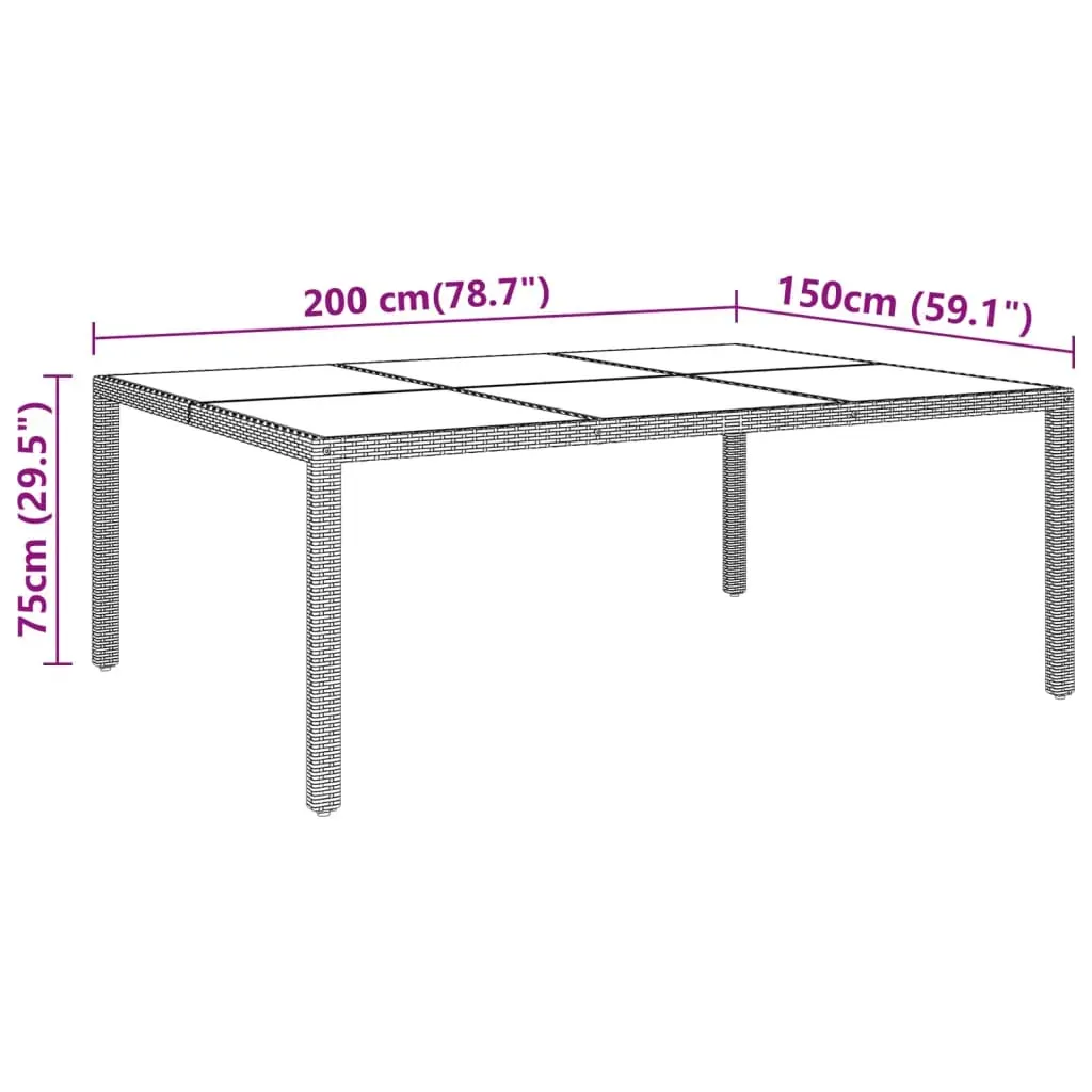11 Piece Garden Dining Set Poly Rattan Price