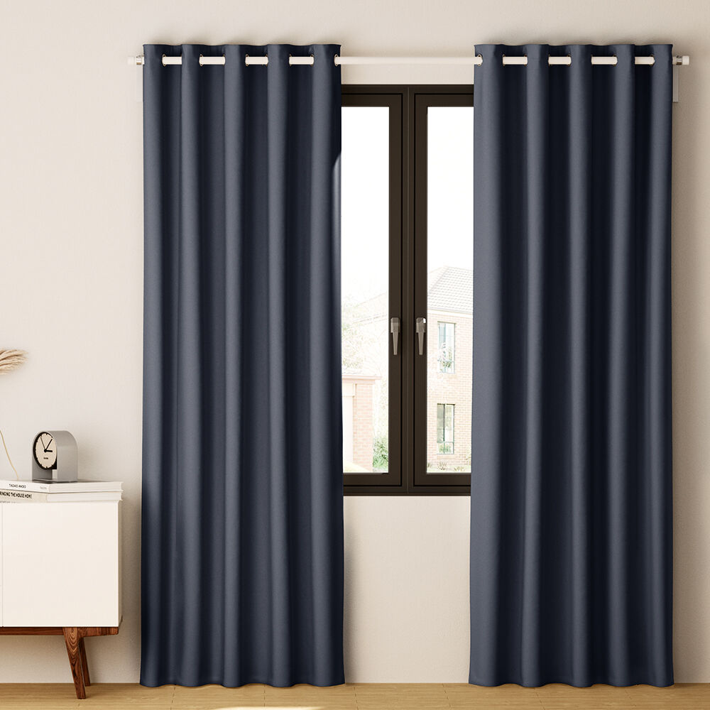 2X Blockout Curtains Blackout Window Curtain Eyelet Price