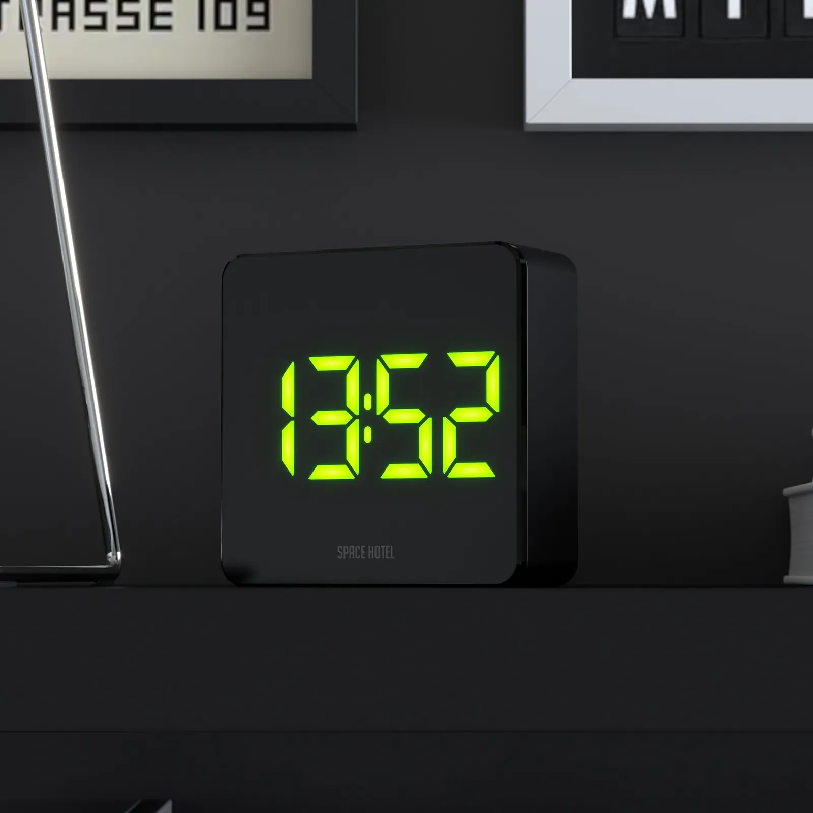 Newgate Space Hotel Orbatron Alarm Clock Black Case Price