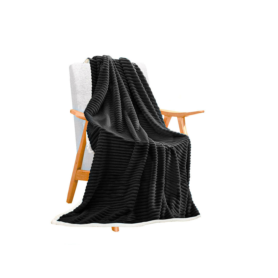 Throw Blanket Warm Cozy Double Sided Thick Flannel Coverlet Fleece Bed Sofa Comforter Price