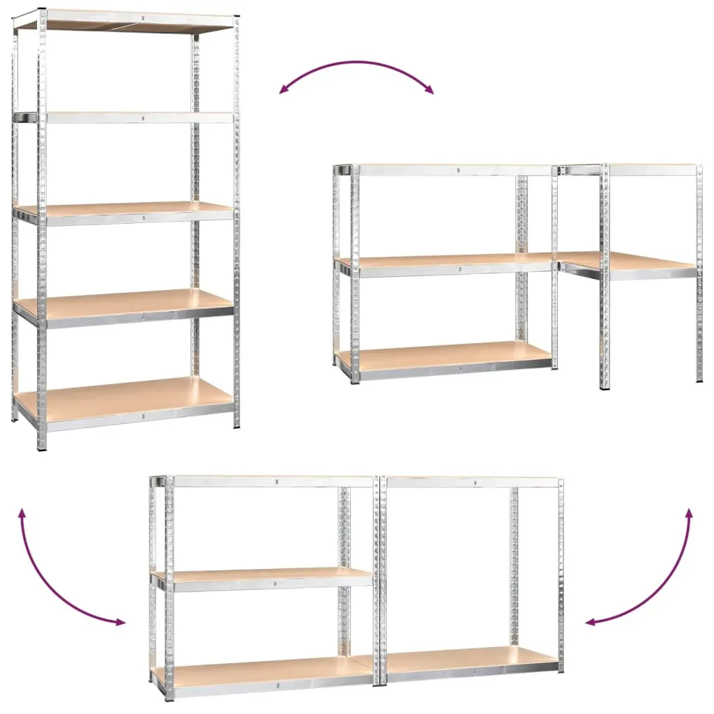 5-Layer Heavy-duty Shelves Steel&Engineered Wood Price