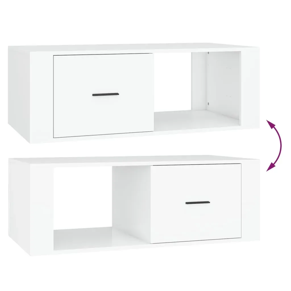 Coffee Table 100x50.5x35 cm Engineered Wood Price