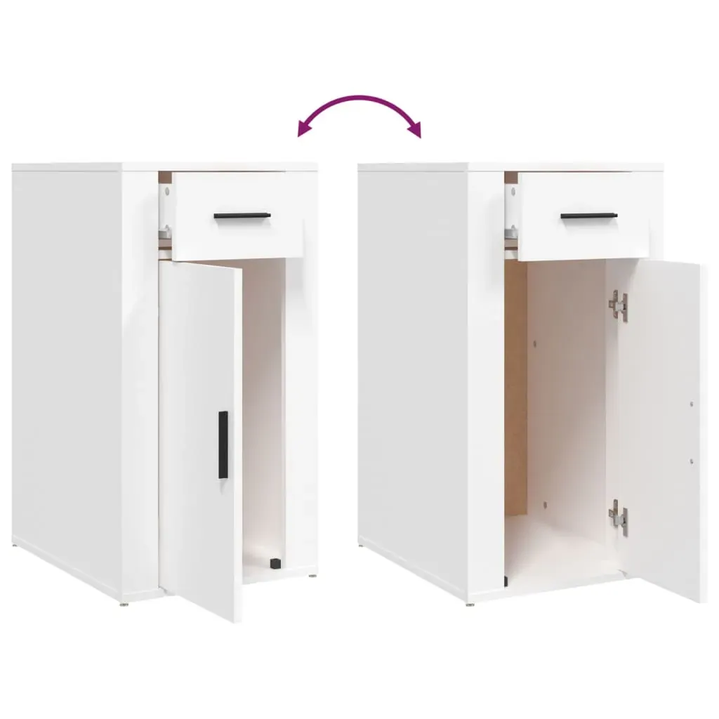 Desk Cabinet 40x49x75 cm Engineered Wood Price