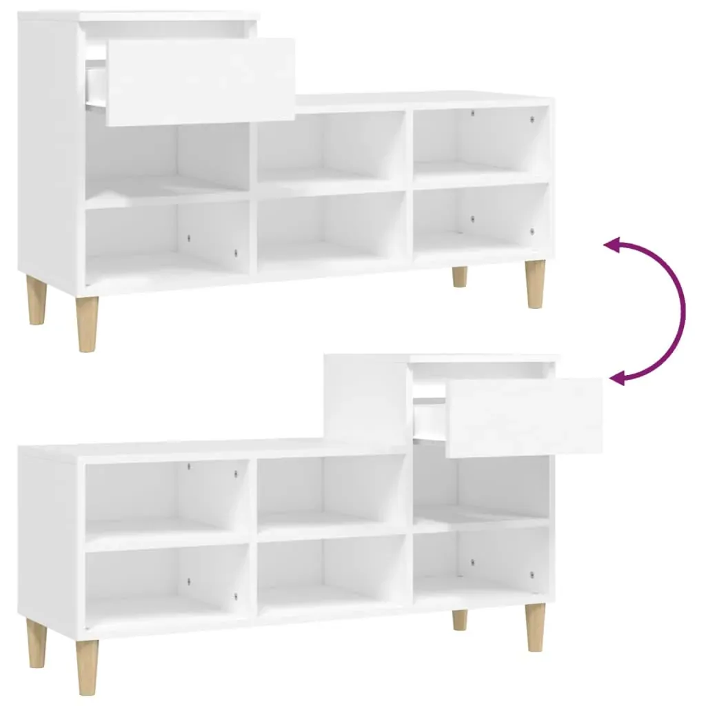 Shoe Cabinet 102x36x60 cm Engineered Wood Price