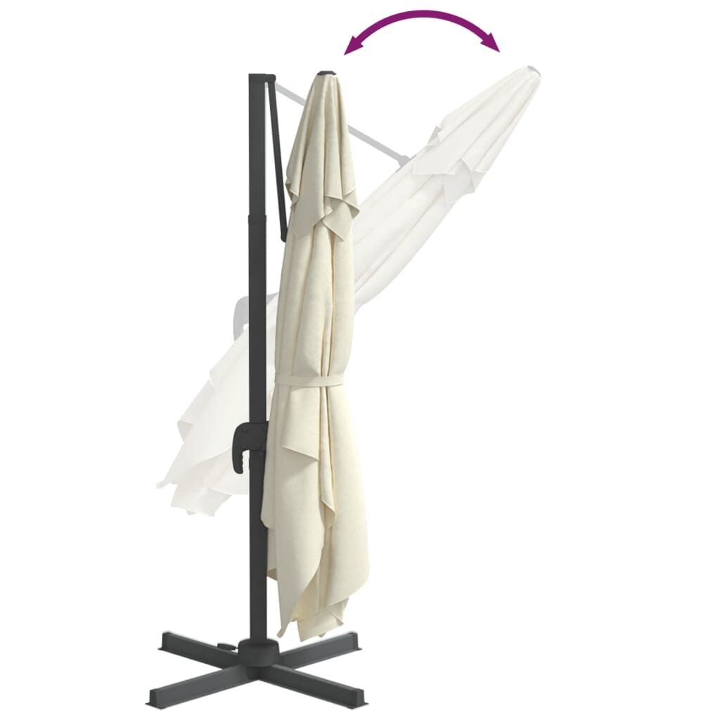 LED Cantilever Umbrella 400x300 cm Price