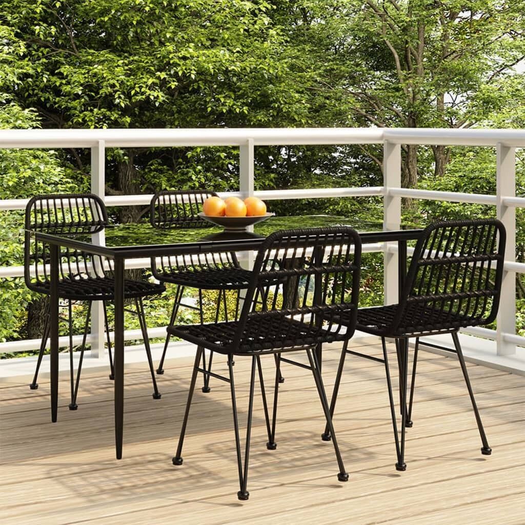 Garden Dining Set Poly Rattan Price