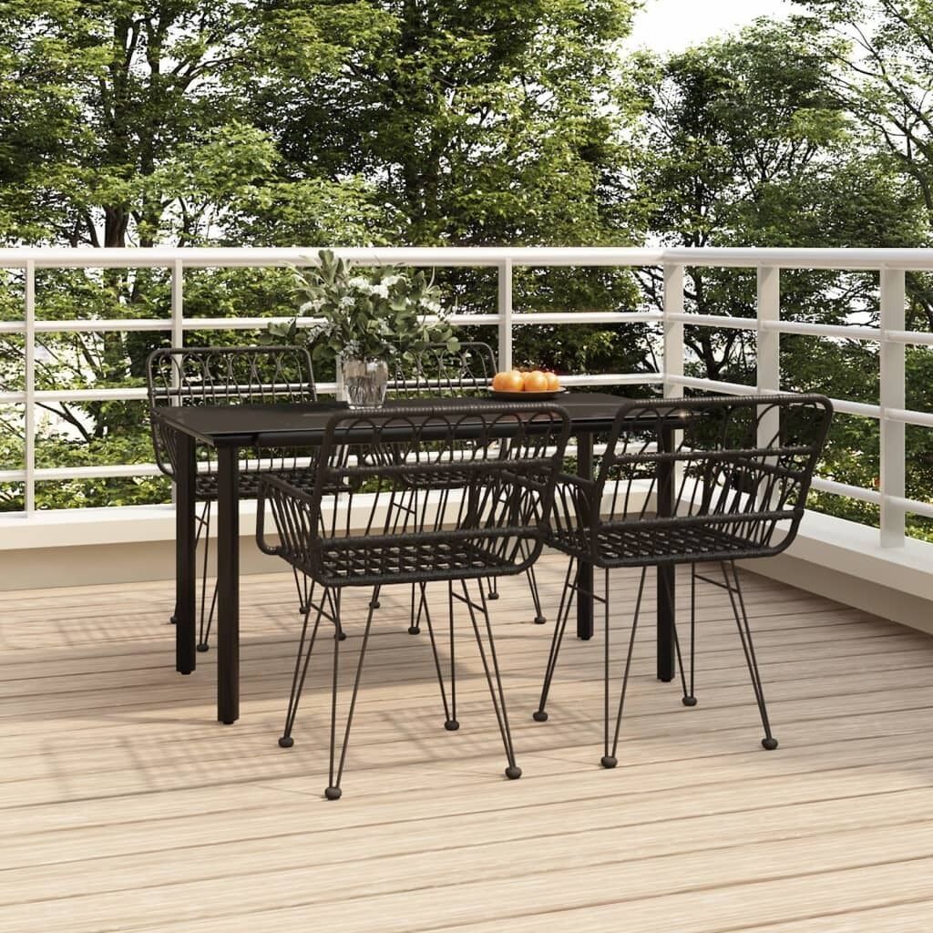 Garden Dining Set Poly Rattan Price