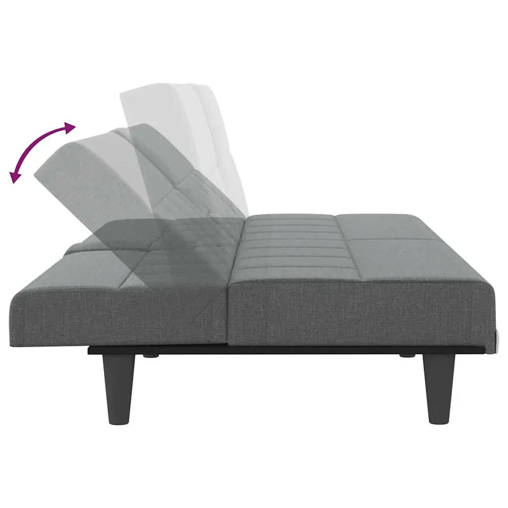 Sofa Bed with Cup Holders Fabric Price