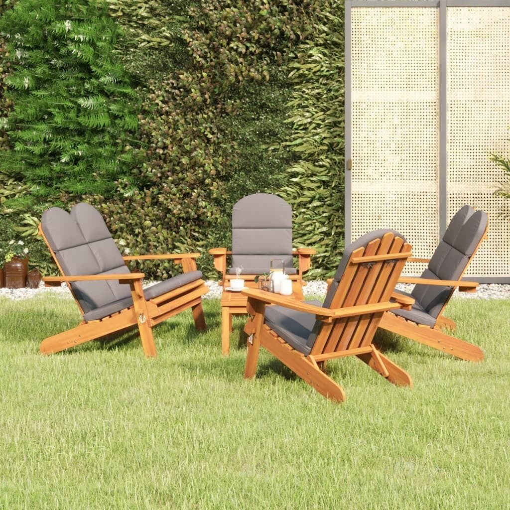 Adirondack Garden Lounge Set Solid Wood Acacia Price
