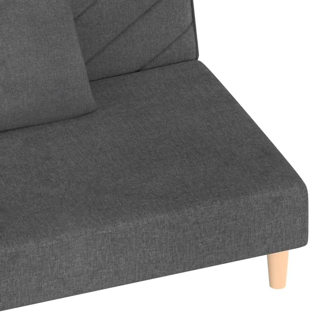 Wahiawa 2-Seater Sofa Bed with Two Pillows Fabric Price