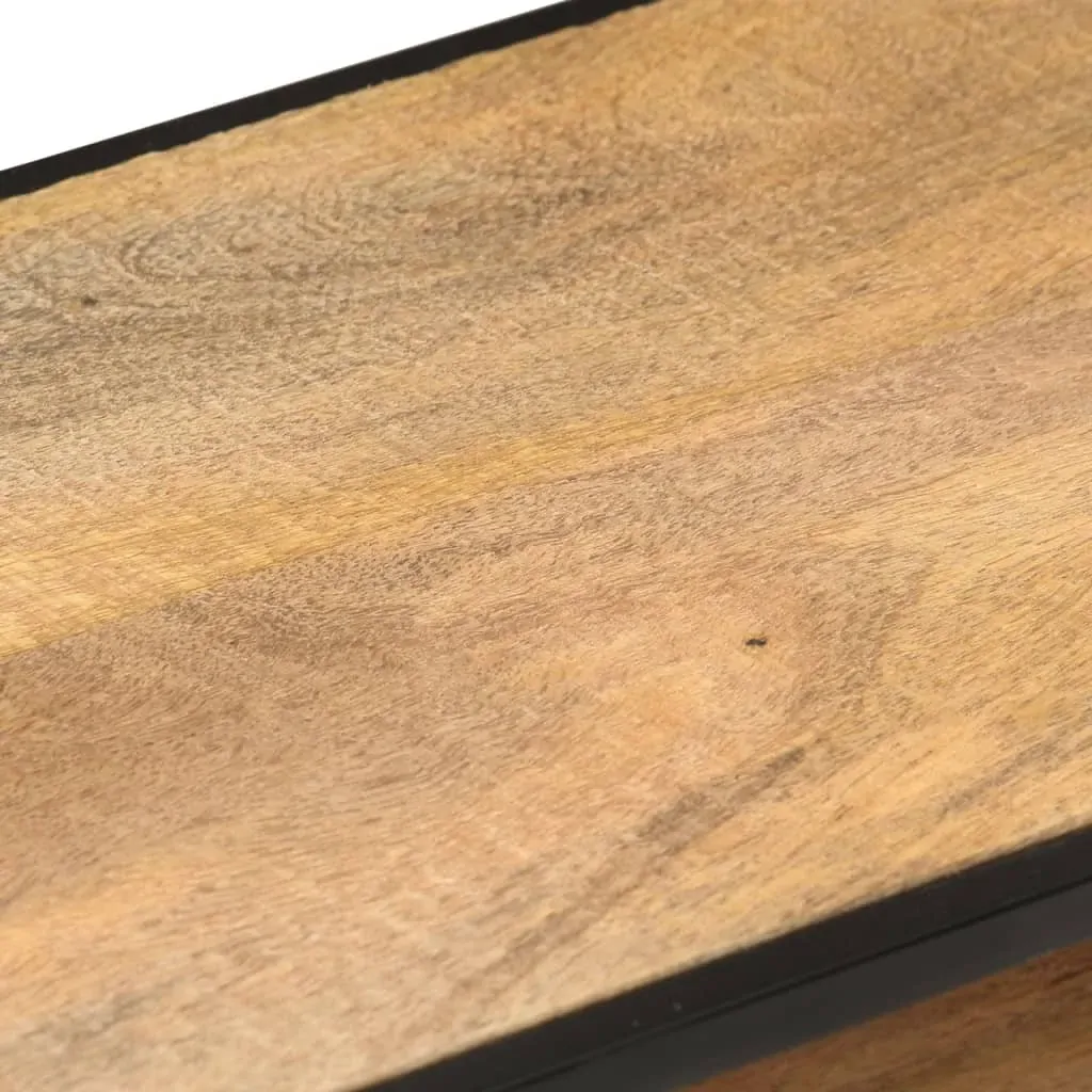 TV Cabinet 110x30x45 cm Rough Mango Wood Price