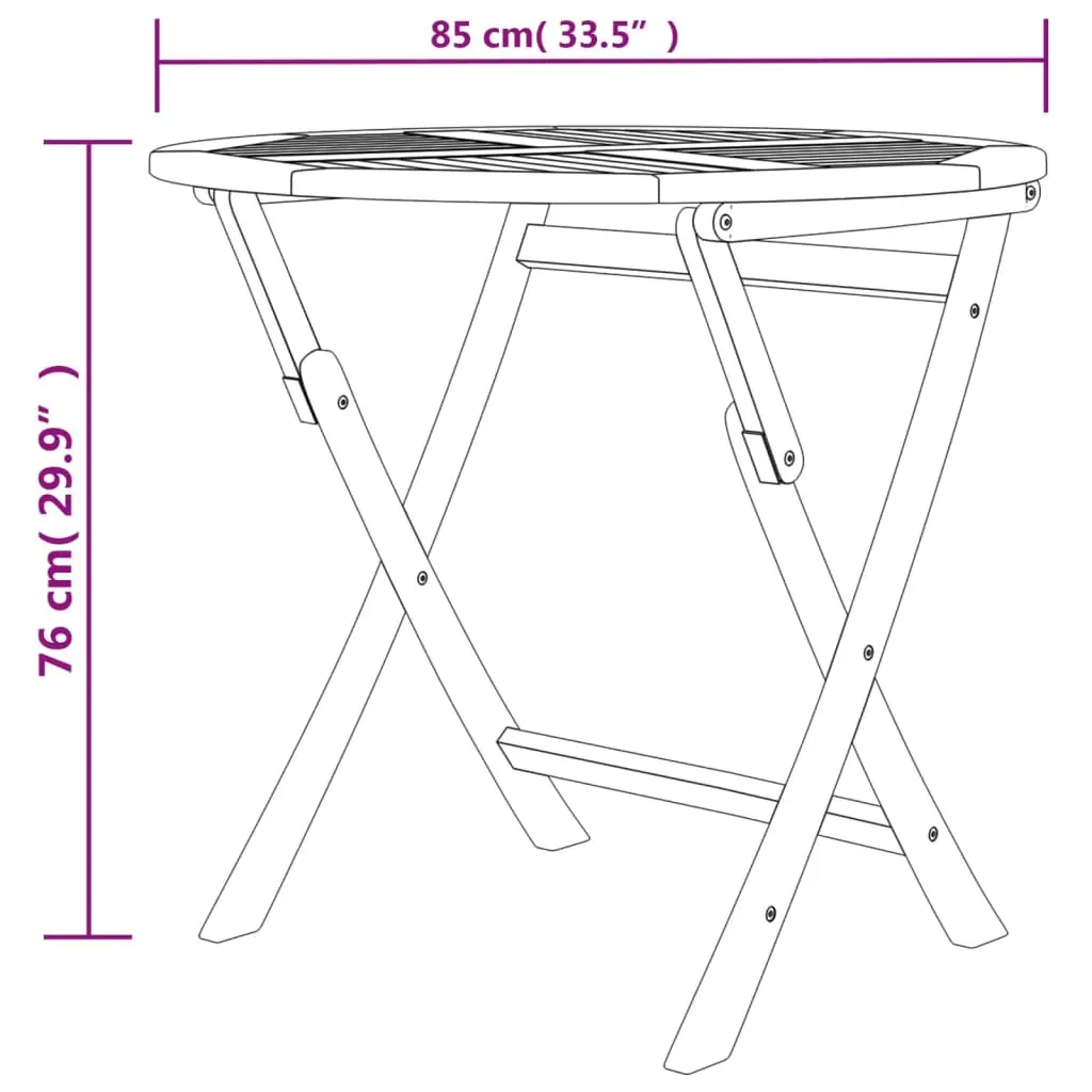 5 Piece Garden Dining Set Solid Teak Wood Price
