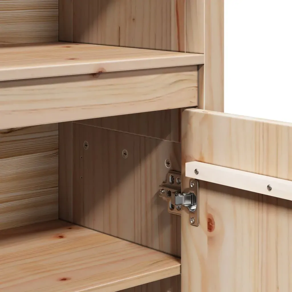 Highboard 80x35x154 cm Solid Pine Wood Price