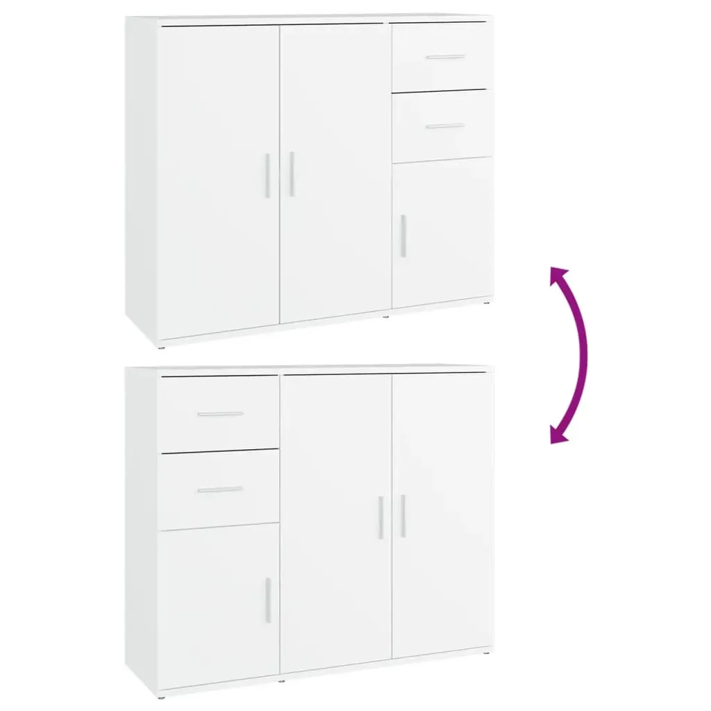 Sideboard 91x29.5x75 cm Engineered Wood Price
