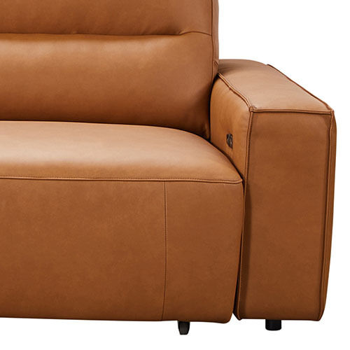 Albany Sofa Leather with Tan Color Price