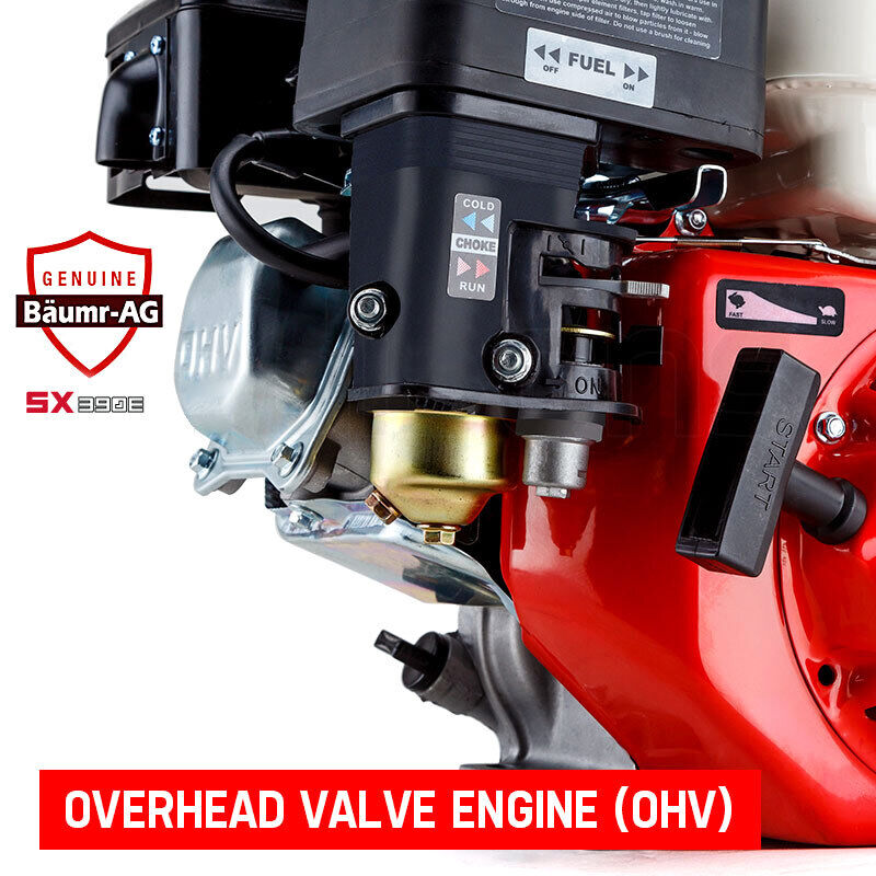 Baumr-AG 13HP Petrol Stationary Engine OHV 4 Stroke Horizontal Shaft Electric Start Motor Price