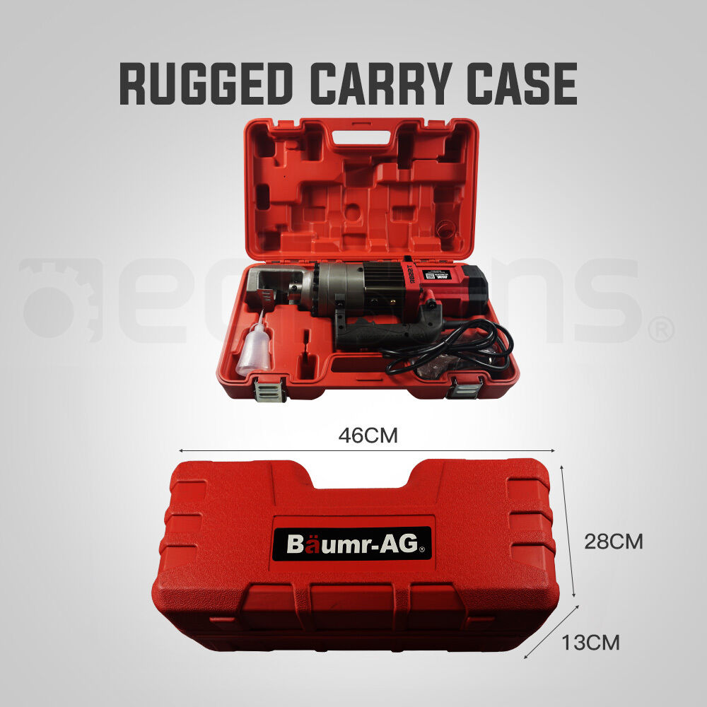 Baumr-AG 950W 22mm Rebar Cutter Electric Hydraulic Reo Bar Portable Machine Price