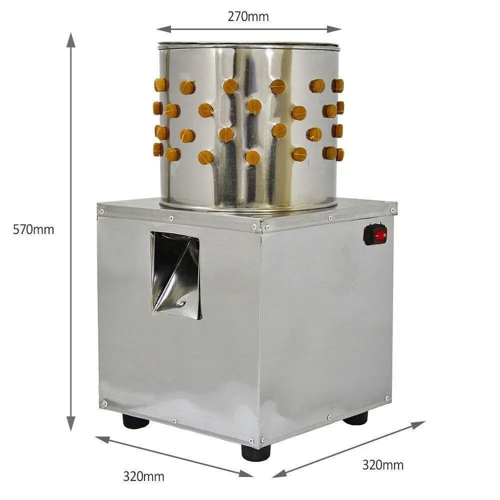 30cm Bird Feather Plucker Machine - Electric Automatic Quail Pigeon Defeathering Price