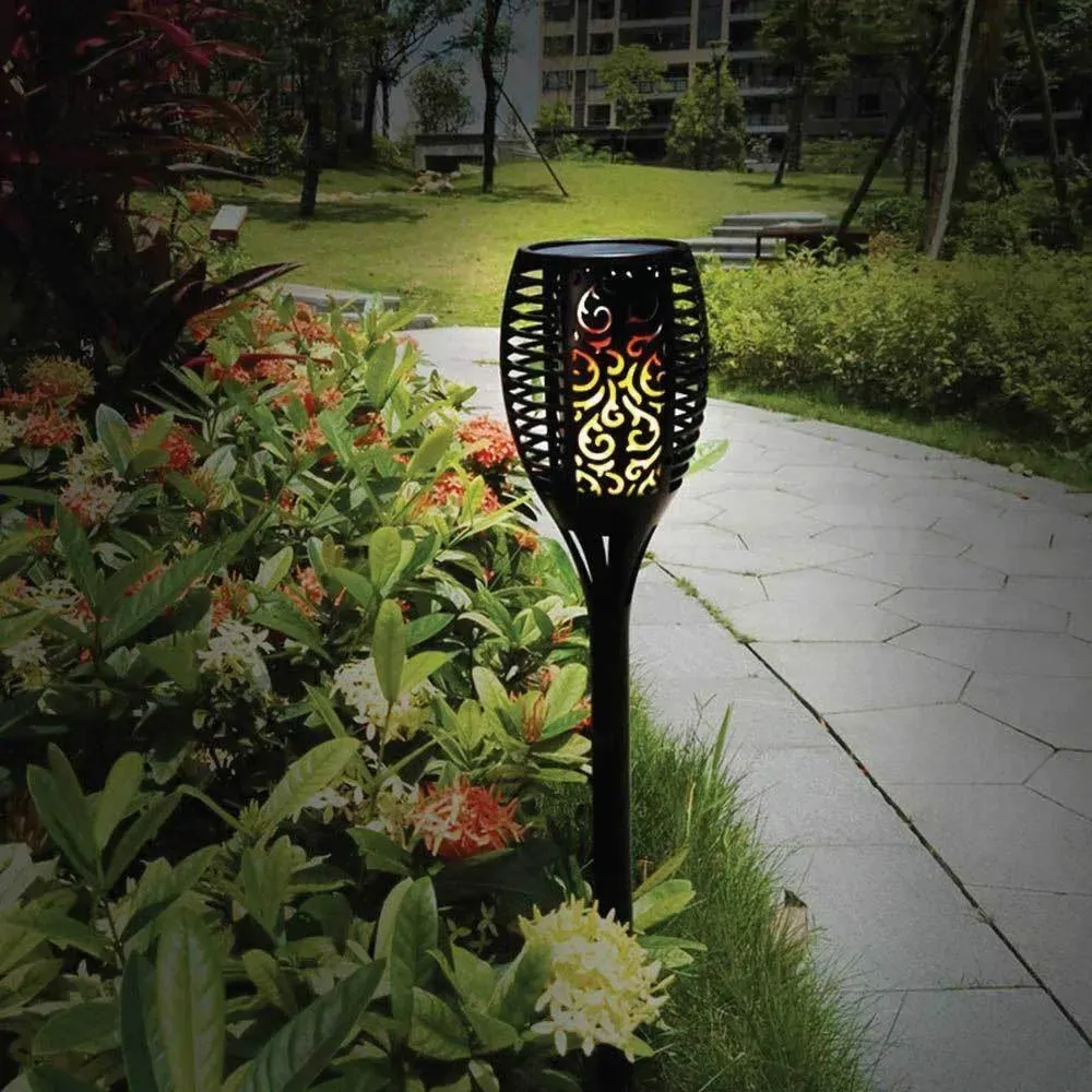 96 LED Bulbs Torch Solar Garden Outdoor Flame Dancing Flickering Light Auto Lamp Price