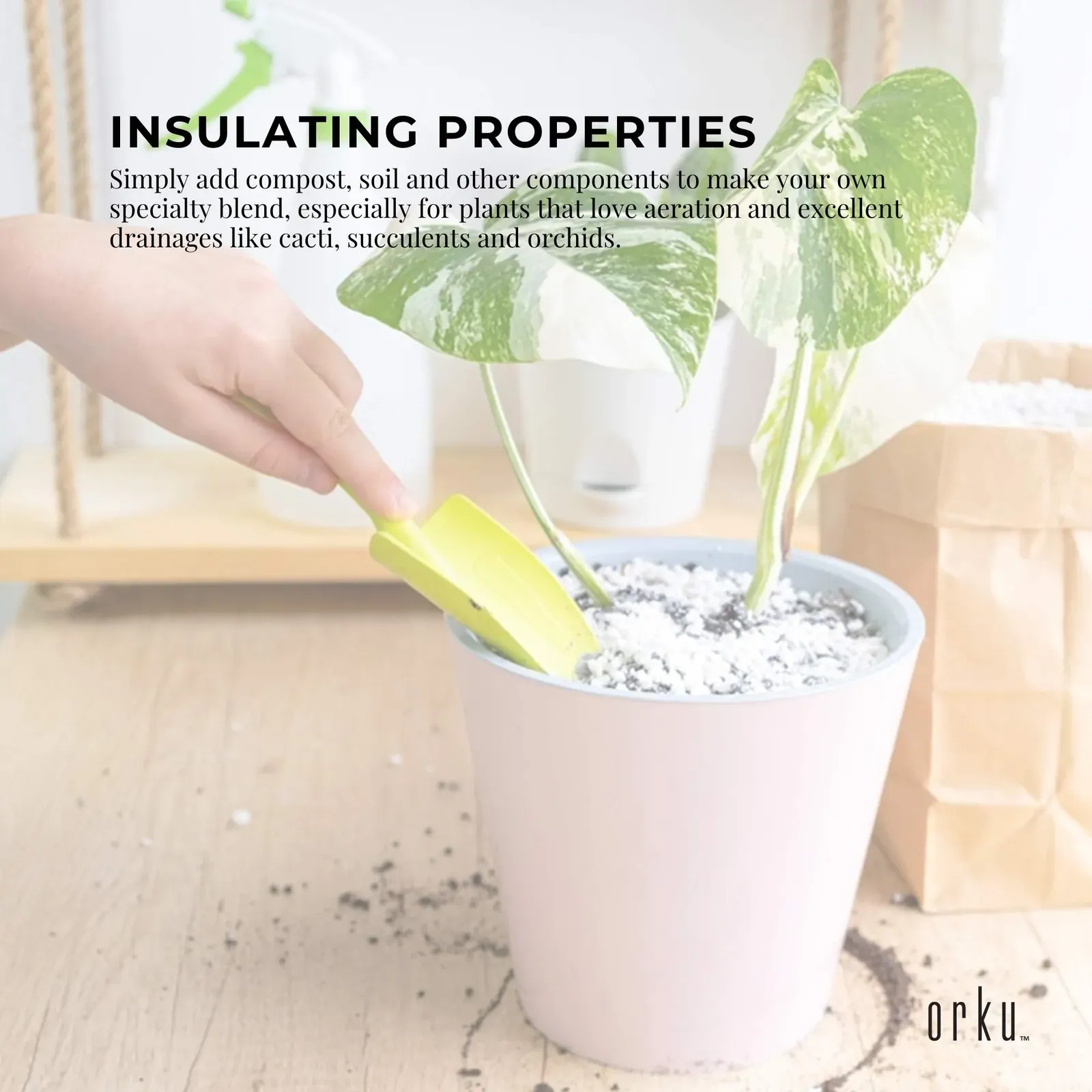 100L Organic Perlite Coarse Premium Soil Expanded Medium Plants Hydroponics Bulk Price