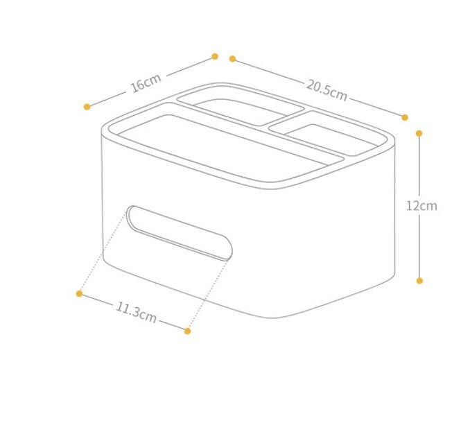 Ecoco Tissue Box Cover Table Napkin Paper Case Car Holder Storage Organizer Dispenser Price