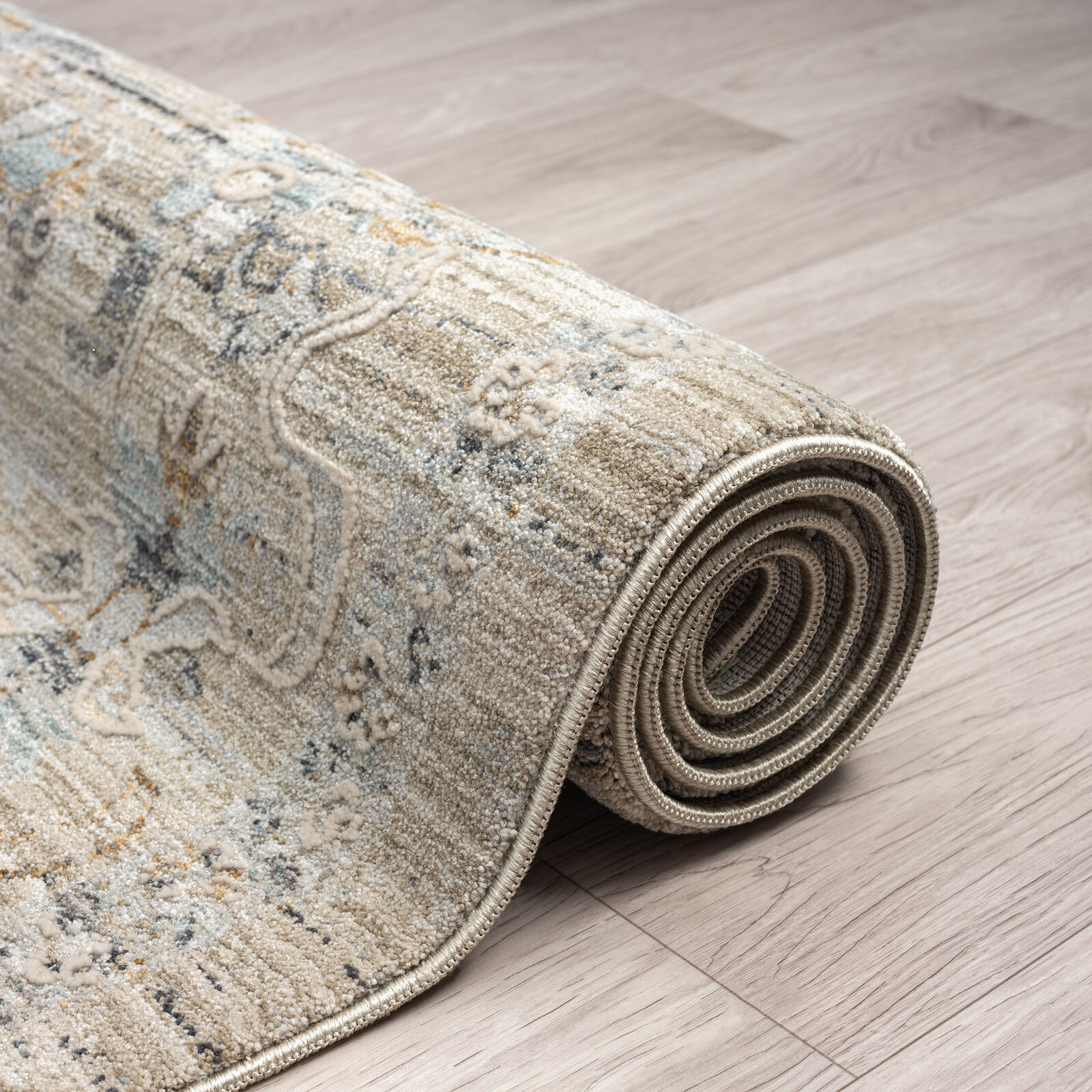 Aubre Contemporary Area Rug - Taupe - 120x180 Price