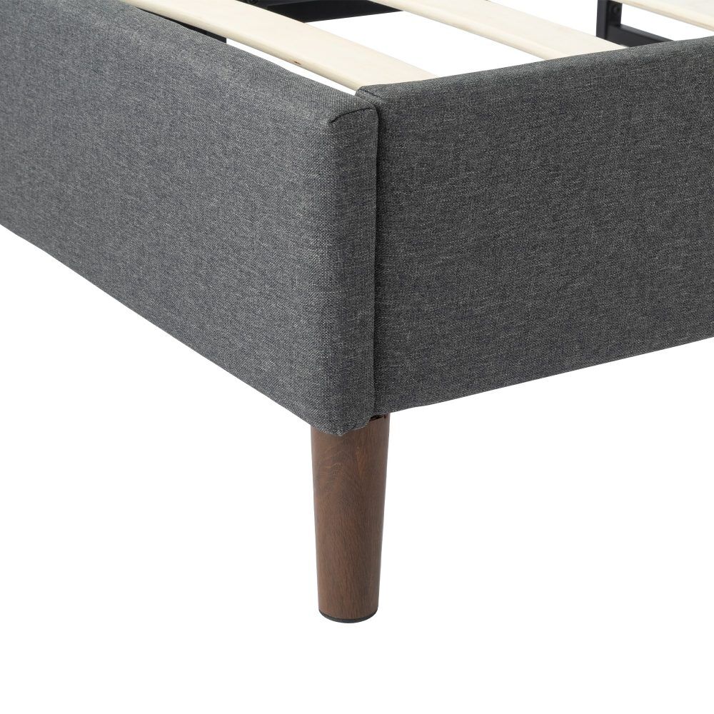 Bed Frame Mattress Foundation (Dark Grey) – Double Price