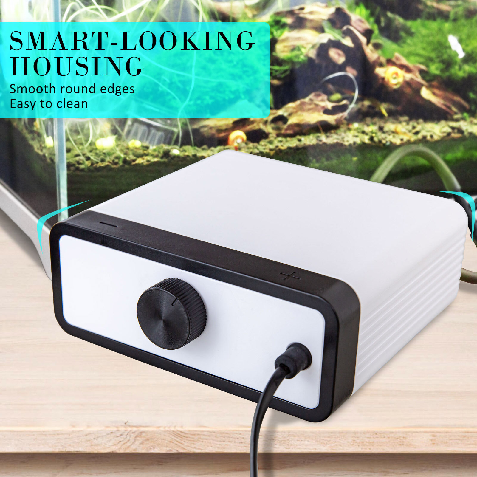 Aquarium Air Pump Oxygen Hydroponic 4 Outlet 670L/H 8W WHITE Price