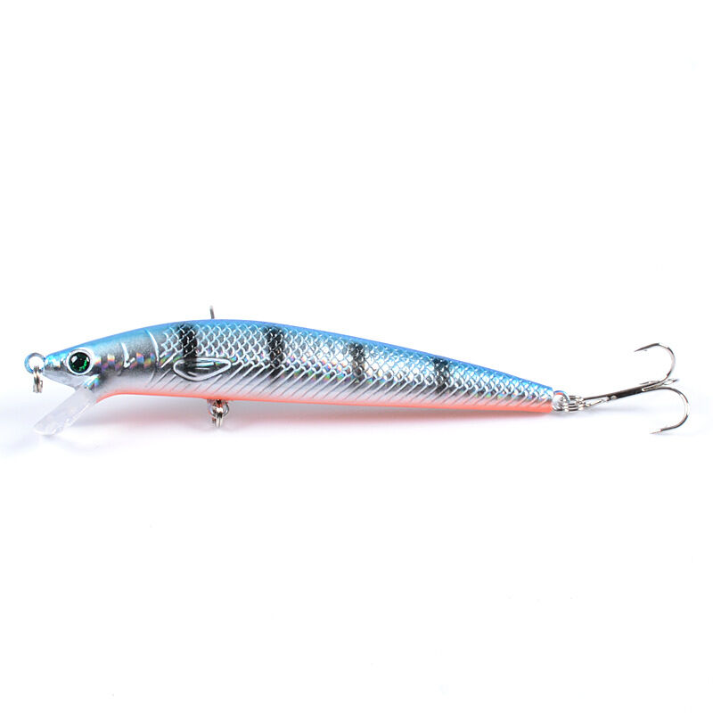 7x Popper Minnow 11.8cm Fishing Lure Lures Surface Tackle Fresh Saltwater Price