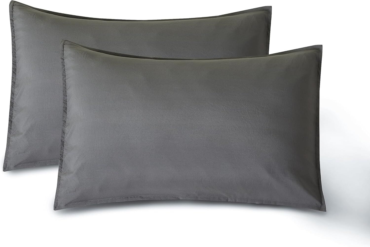 CleverPolly Vintage Washed Microfibre Sheet Set with 2 Pillowcases - Grey - King Price