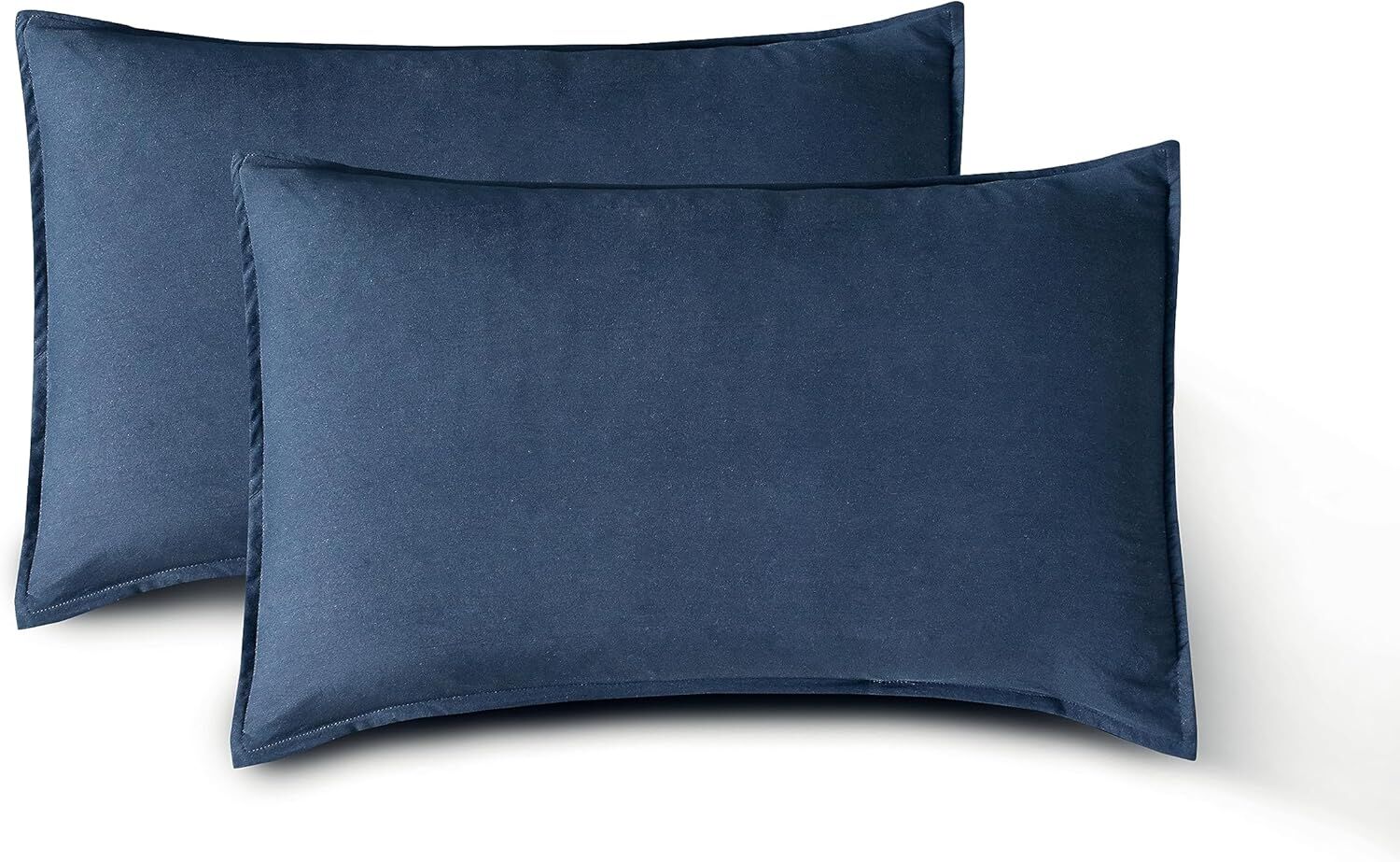 CleverPolly Vintage Washed Microfibre Sheet Set with 2 Pillowcases - Navy - King Price