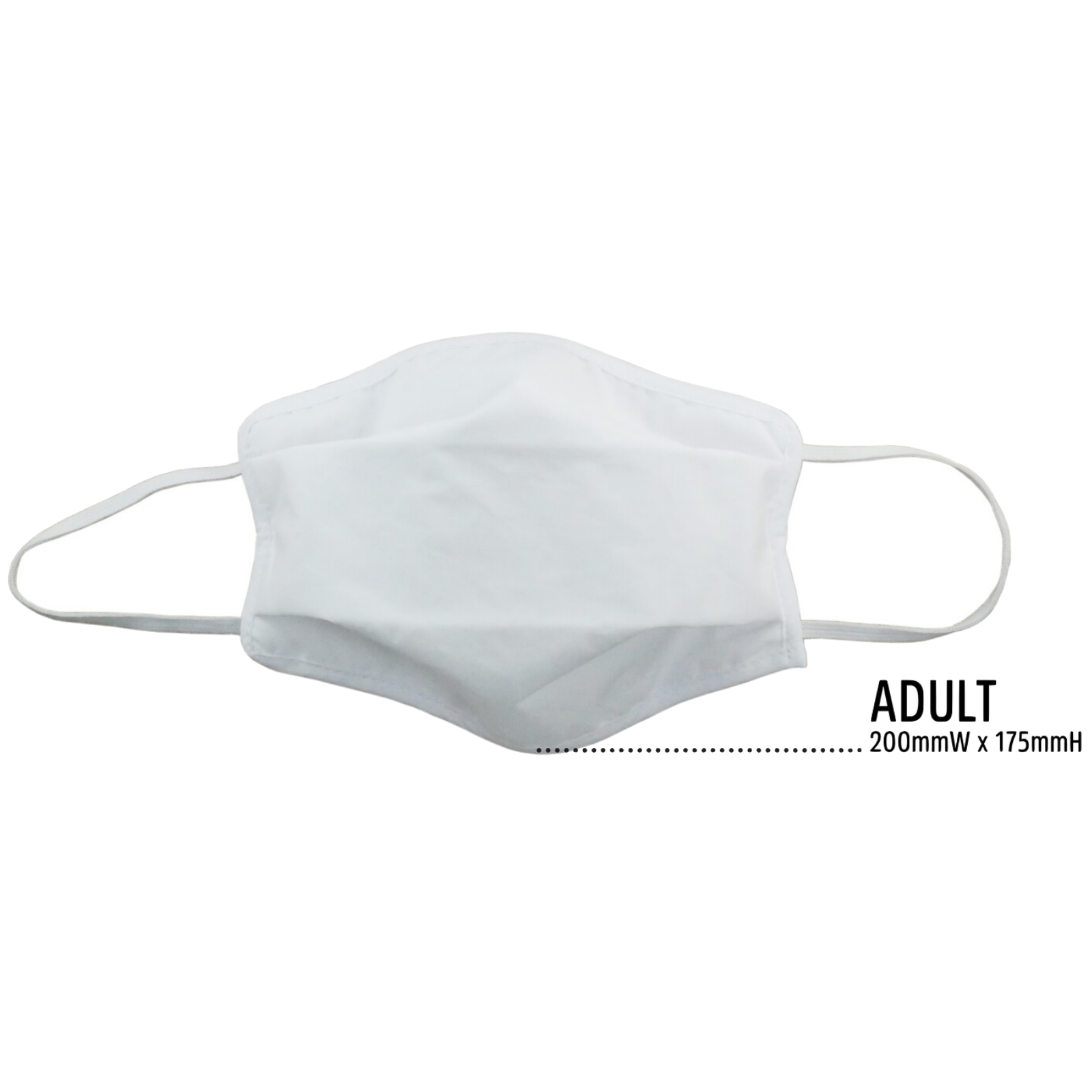 6x Tigerplast Fabric Face Mask Washable Reusable Mask Protect Cover - White Price