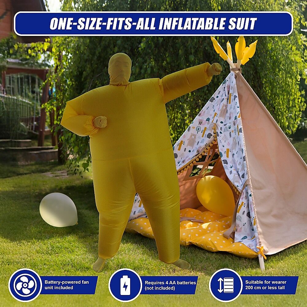 Sunshine Inflatable Costume Fancy Dress Suit Fan Operated Price