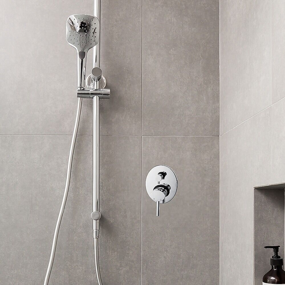Chrome Bathroom Shower Wall Mixer Diverter w/ WaterMark Price