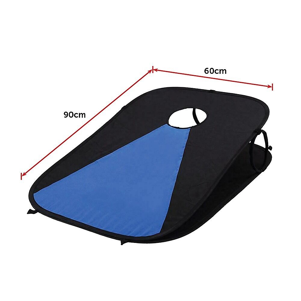 Collapsible Portable Corn Hole Boards With 8 Cornhole Bean Bags, Carry Case Price
