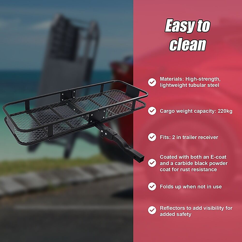 Car Luggage Basket Trailer Hitch Cargo Carrier Price