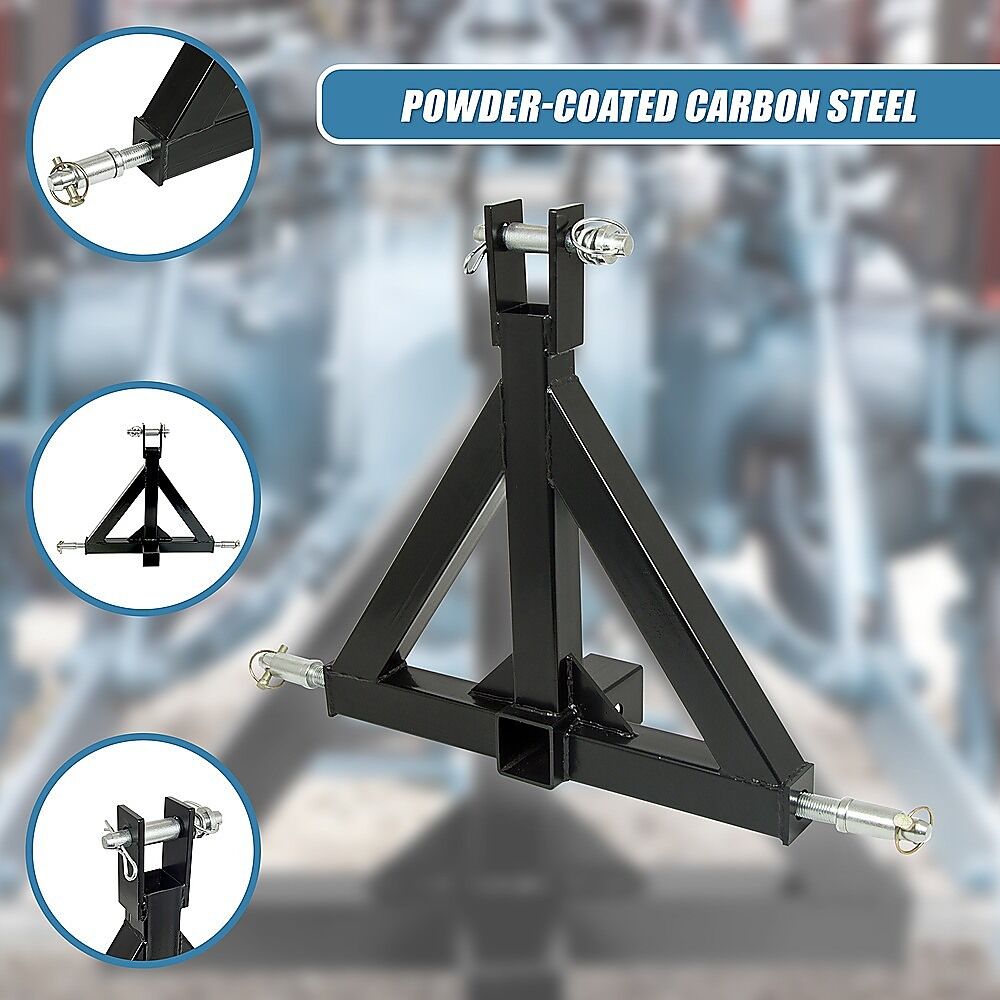 Heavy Duty Steel 3 Point 2" Trailer Hitch Receiver Tow Drawbar For Cat 1 Tractor Price