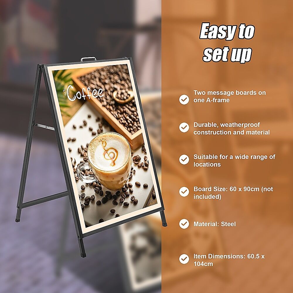 Frame Sign Sidewalk Sign Board 60x90cm For Advertising Poster Display Price